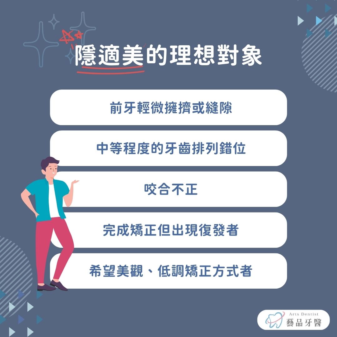 隱適美牙齒矯正必看:缺牙、假牙也適合嗎? 2 隱適美的理想對象